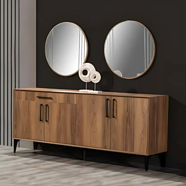 buffet-mahut-moderne-4-portes-2-tiroirs-en-bois-naturel-avec-pieds-noirs-salon-rangement-famiadeco-casablanca-maroc-blog