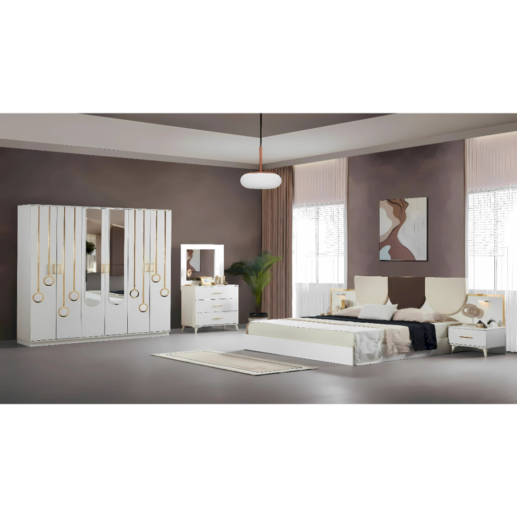 chambre-a-coucher-elit-complete-lit-avec-rangement-160x200-commode-miroir-armoire-tables-de-nuit-turquie-famiadeco-casablanca-maroc