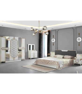 chambre-a-coucher-hurim-blanc-complete-lit-avec-rangement-160x200-armoire-commode-avec-miroir-tables-de-nuit-turquie-famiadeco-casablanca-maroc