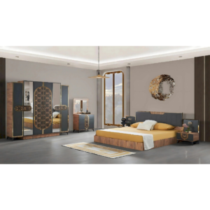 chambre-a-coucher-hurrem-noir-complete-lit-avec-rangement-160x200-armoire-commode-avec-miroir-tables-de-nuit-turquie-famiadeco-casablanca-maroc