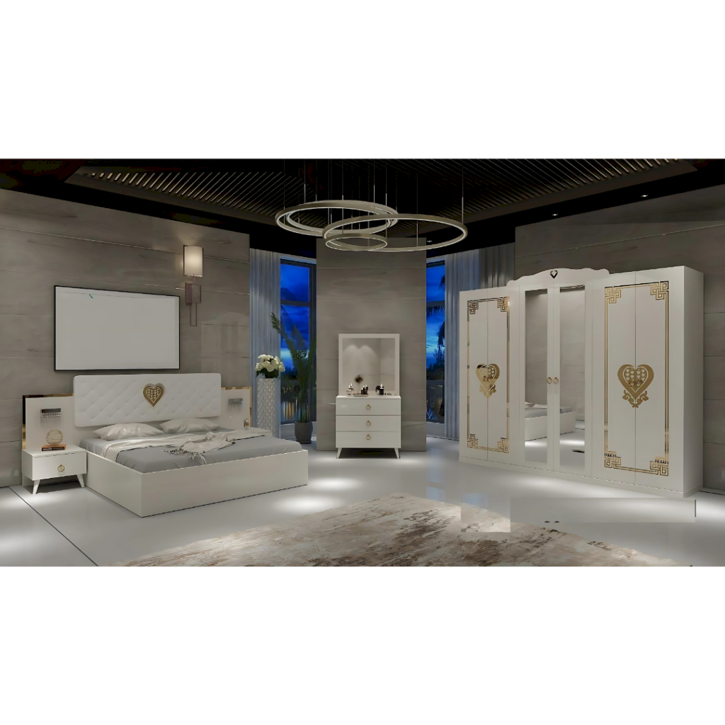 chambre-a-coucher-ipek-complete-lit-avec-rangement-160x200-armoire-commode-avec-miroir-tables-de-nuit-turquie-famiadeco-casablanca-maroc