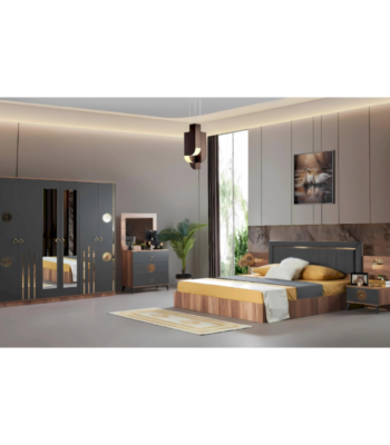 chambre-a-coucher-meric-noir-complete-lit-avec-rangement-160x200-armoire-commode-avec-miroir-tables-de-nuit-turquie-famiadeco-casablanca-maroc