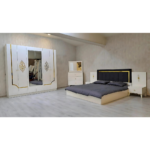 chambre-a-coucher-mira-blanc-complete-lit-avec-rangement-160x200-armoire-commode-avec-miroir-tables-de-nuit-turquie-famiadeco-casablanca-maroc