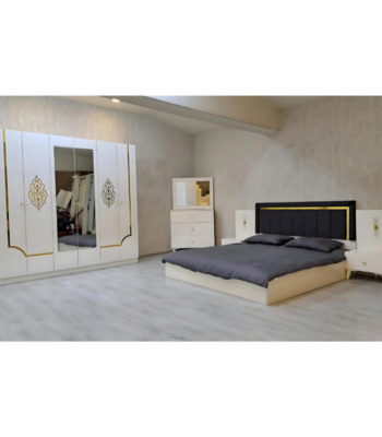 chambre-a-coucher-mira-blanc-complete-lit-avec-rangement-160x200-armoire-commode-avec-miroir-tables-de-nuit-turquie-famiadeco-casablanca-maroc