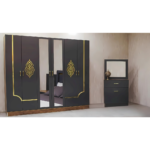 commode-avec-miroir-et-armoire-de-rangement-mira-noir-chambre-a-coucher-160x200-fabrication-turquie-famiadeco-casablanca-maroc