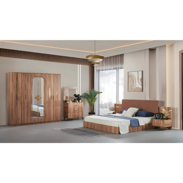 chambre-a-coucher-nese-complete-lit-avec-rangement-160x200-armoire-commode-avec-miroir-tables-de-nuit-turquie-famiadeco-casablanca-maroc