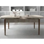 table-a-manger-varo-extensible-rectangulaire-mecanisme-synchronise-famiadeco-casablanca-maroc