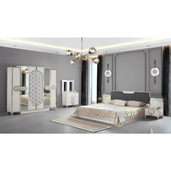 chambre-a-coucher-hurim-blanc-complete-lit-avec-rangement-160x200-armoire-commode-avec-miroir-tables-de-nuit-turquie-famiadeco-casablanca-maroc