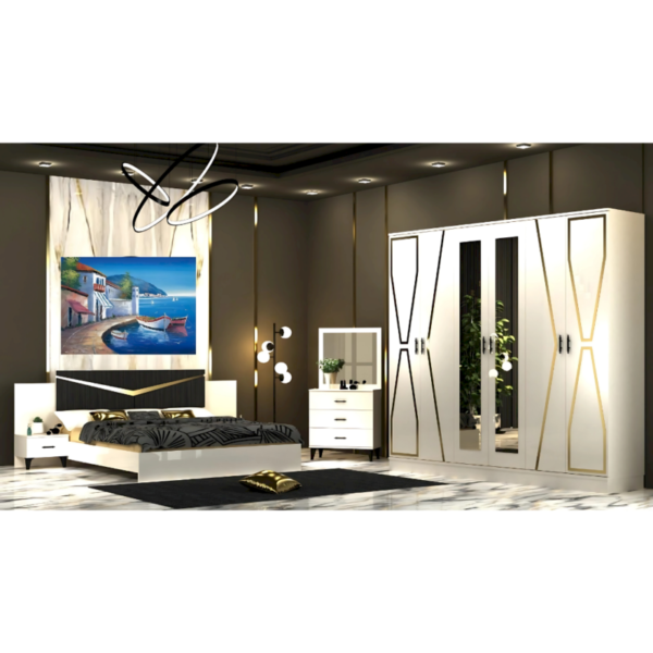 chambre-a-coucher-venedik-complete-lit-avec-rangement-160x200-armoire-commode-avec-miroir-tables-de-nuit-turquie-famiadeco-casablanca-maroc